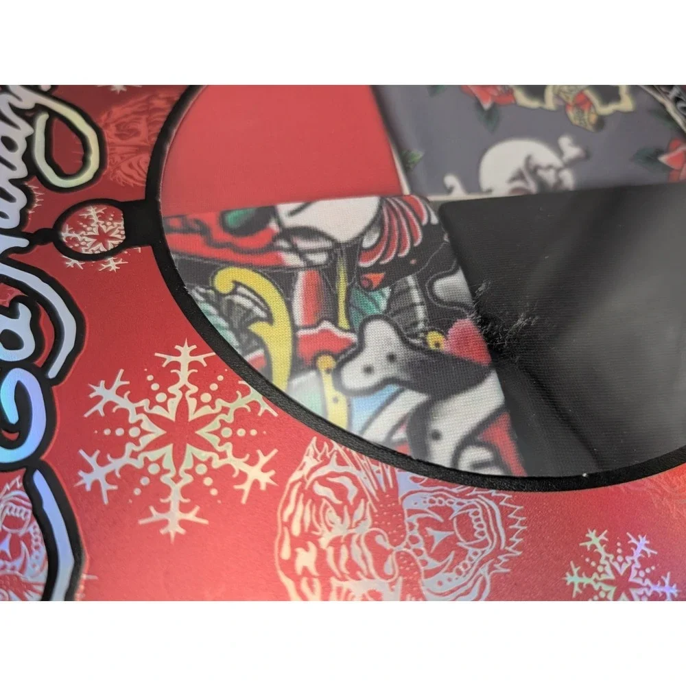ED HARDY Men's Large‎ Performance Boxer Briefs 4 Pack Assorted Multicolor Prints